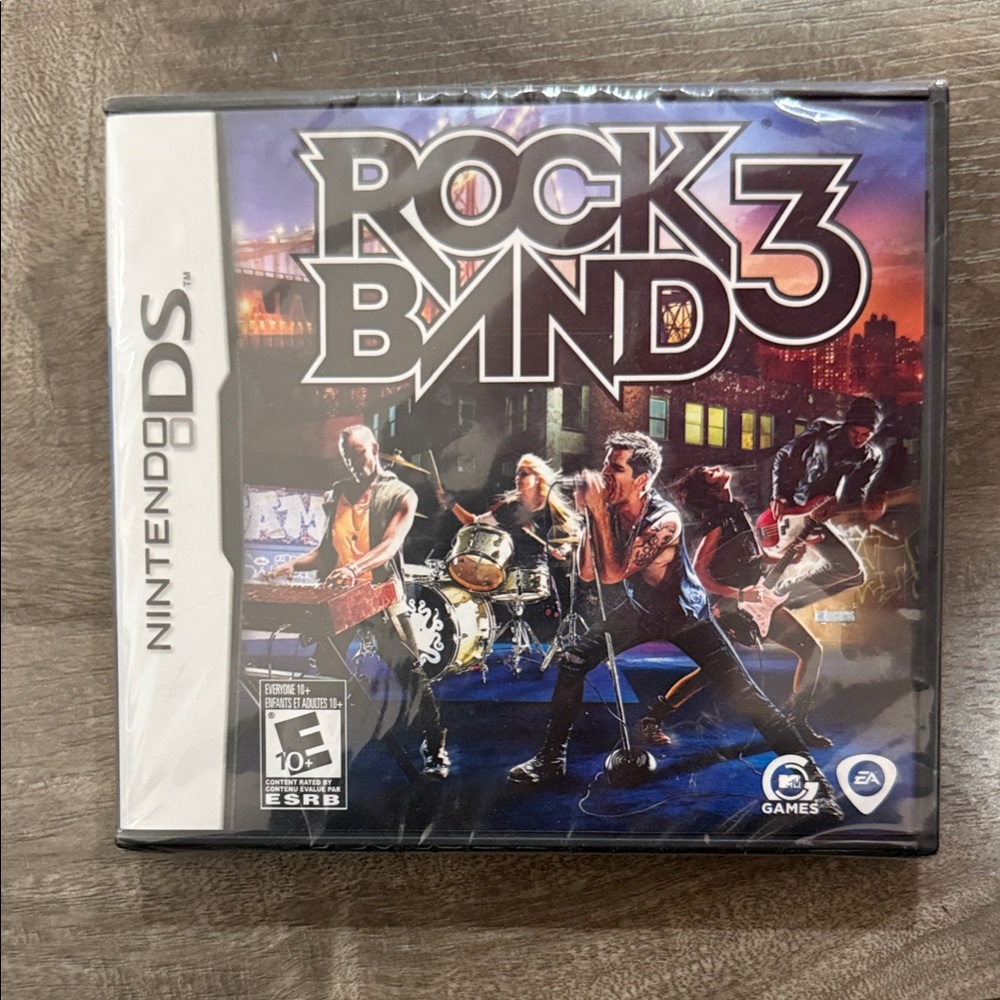 Nintendo DS Rock Band 3 - Black and Blue